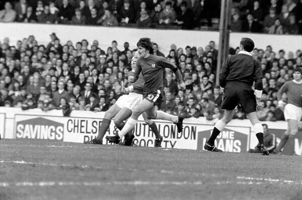 Chelsea v. Manchester United. January 1970 71-00225-018