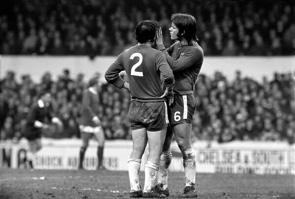Chelsea v. Manchester United. January 1970 71-00225-001