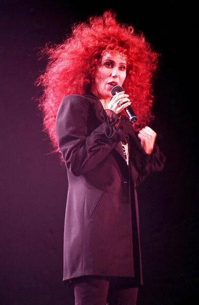 Cher performing at Wembley Arena, London for the Love Hurts Tour - 6th May 1992
