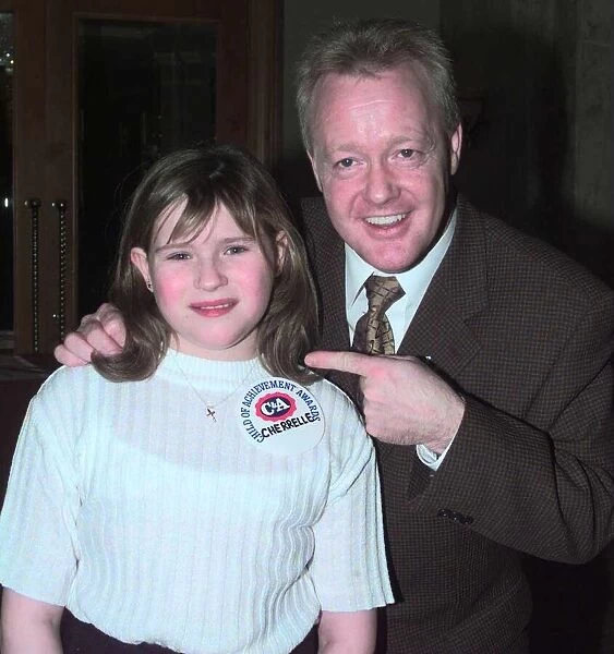Cherrelle Lilley with Keith Chegwin TV Presenter February 1999 at the Child of