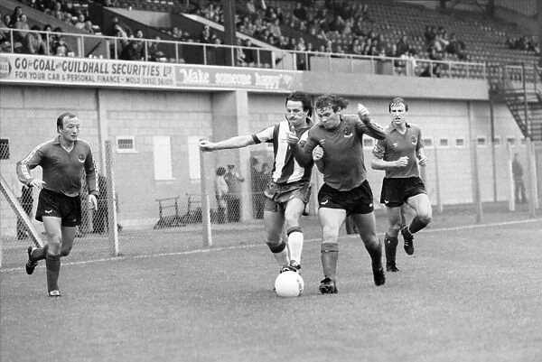 Chester v. Bolton Wanderers. August 1981 MF03-04-008 Local Caption Pre-Season
