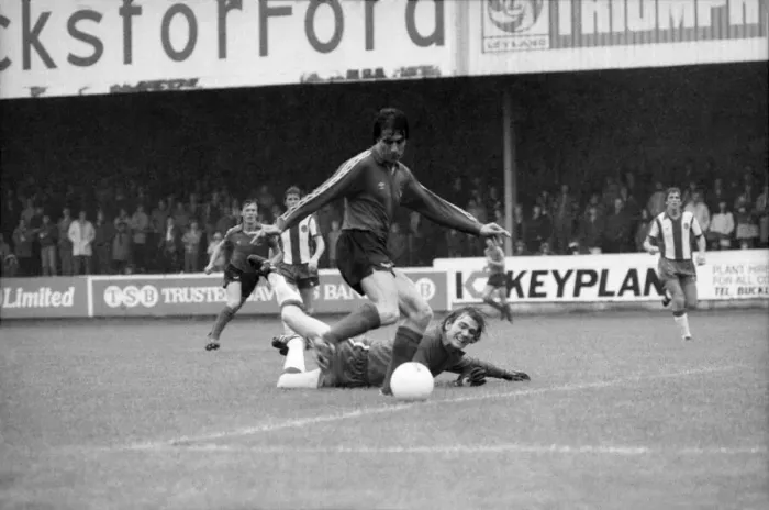 Framed Print : Chester v. Bolton Wanderers. August 1981 MF03-04-013 Local Caption Pre-Season Framed Print : Chester v. Bolton Wanderers. August 1981 MF03-04-013 Local Caption Pre-Season