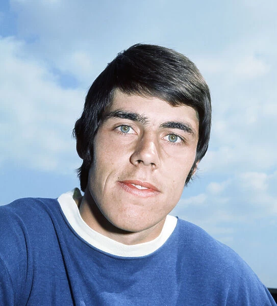 Chesterfield FC footballer Ernie Moss. July 1971