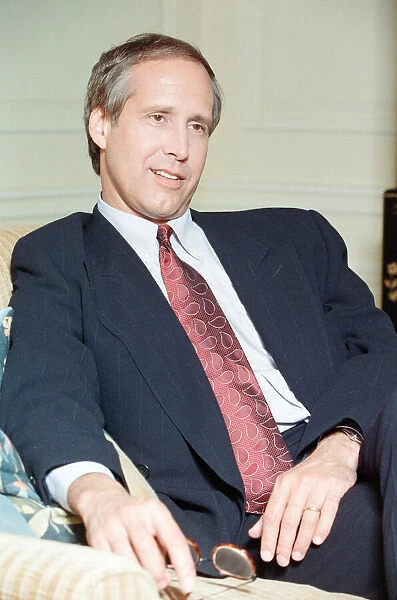 Chevy Chase, American actor and comedian, in the UK to promote his new film