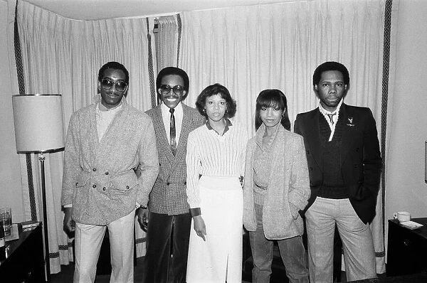 Chic, Music Group in the UK to promote their record Le Freak
