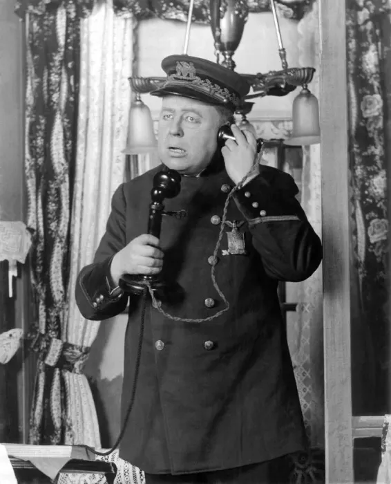 Framed Print : Chief Blanchard'played by J. K. Hutchurson in the stage play 3 Spoonfuls