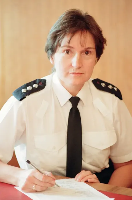 Framed Print : Chief Inspector Carolyn Peacock, Northumbria Police Officer, pictured 14th October 1996 Framed Print : Chief Inspector Carolyn Peacock, Northumbria Police Officer, pictured 14th October 1996