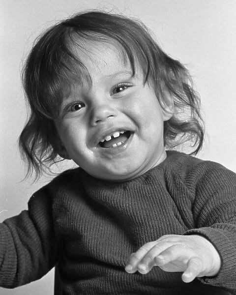 Children expressions smiling Circa 1975 Rev 3739