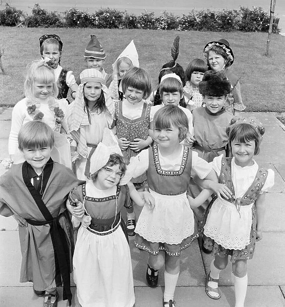 Children Kader Primary School, Staindrop Drive, Acklam Middlesbrough, 1972