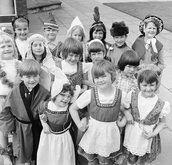 Children Kader Primary School, Staindrop Drive, Acklam Middlesbrough, 1972