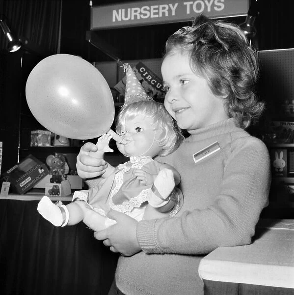 Children. Toys: The British Toy Manufacturers Association held a pre-Christmas display of