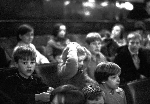 Children watching the pantomime Treasure Island at the Theatre Royal
