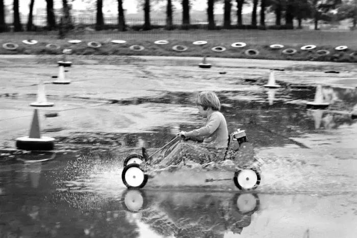Framed Print : ChildrenIs Go-kart: Robert Spicer, aged 7, on the Skid Pan. October 1972 72-10290-005 Framed Print : ChildrenIs Go-kart: Robert Spicer, aged 7, on the Skid Pan. October 1972 72-10290-005
