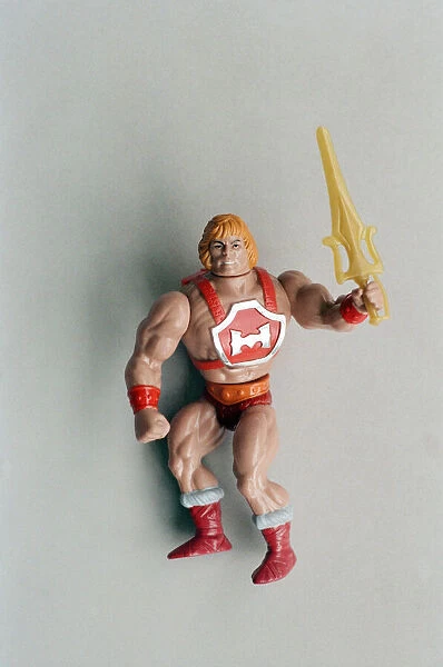 Childrens He-Man doll. 26th March 1988