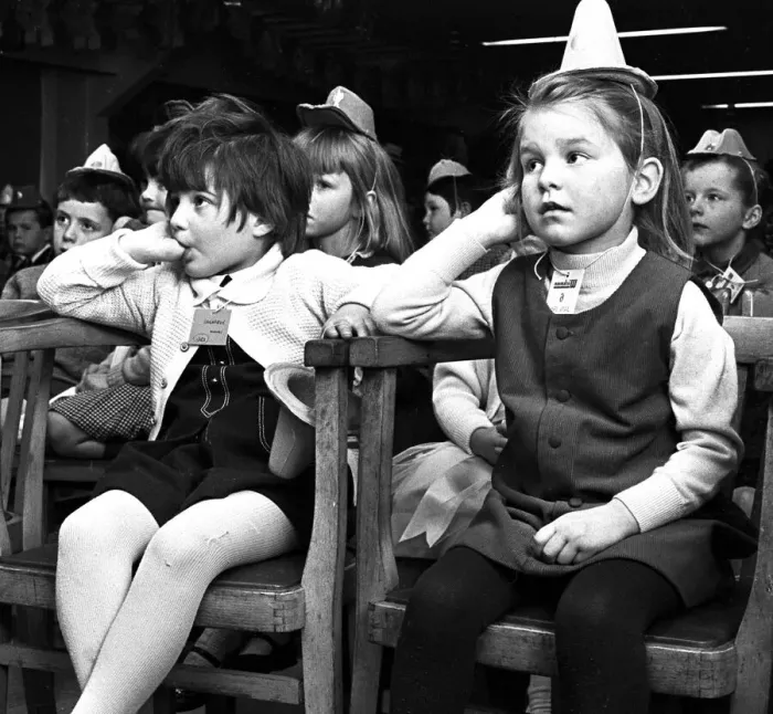 Framed Print : Children's party at AC Wickman, Coventry. 15th January 1965 Framed Print : Children's party at AC Wickman, Coventry. 15th January 1965