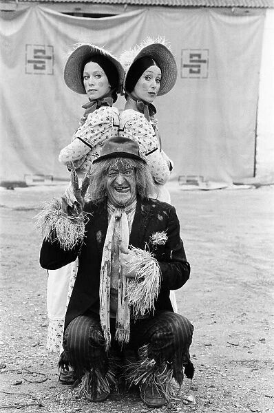 Childrens television favourite, Worzel Gummidge, gets enough trouble from Aunt Sally