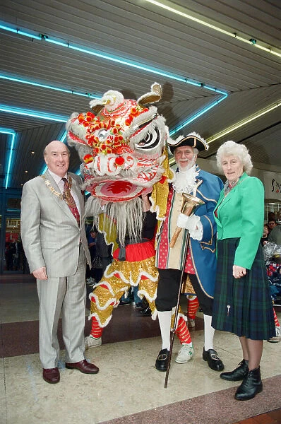 Chinese New Year, Broad Street Mall. 24th February 1996