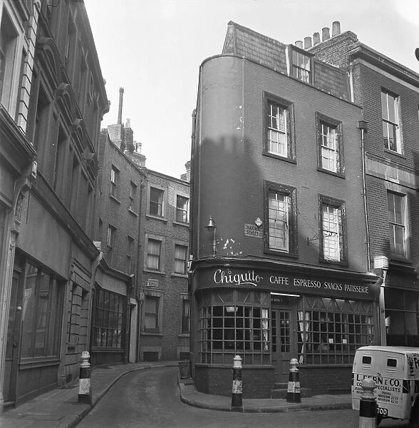 Chiquito Coffee shop and Cafe in Soho 18th February 1954