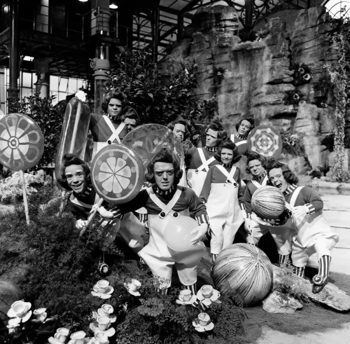 Framed Print : The chocolate room of candy-maker supreme, Willy Wonka, may go down in screen history as Framed Print : The chocolate room of candy-maker supreme, Willy Wonka, may go down in screen history as