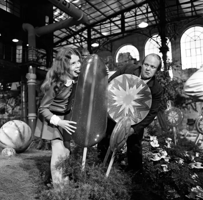 Framed Print : The chocolate room of candy-maker supreme, Willy Wonka, may go down in screen history as Framed Print : The chocolate room of candy-maker supreme, Willy Wonka, may go down in screen history as