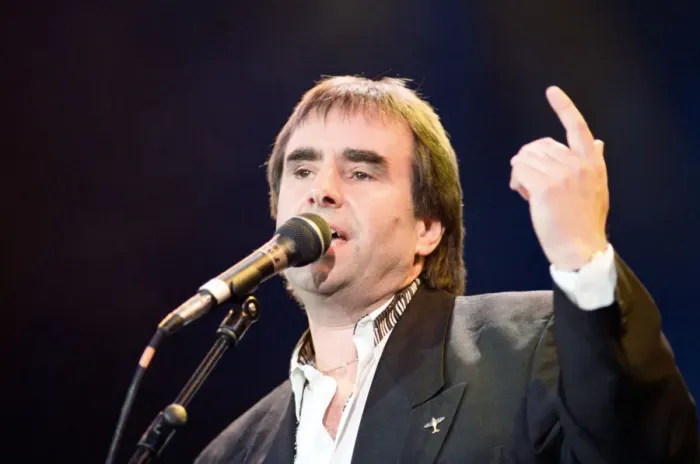 Framed Print : Chris De Burgh performing during The Simple Truth