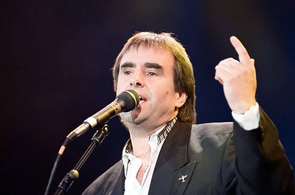 Chris De Burgh performing during 'The Simple Truth'