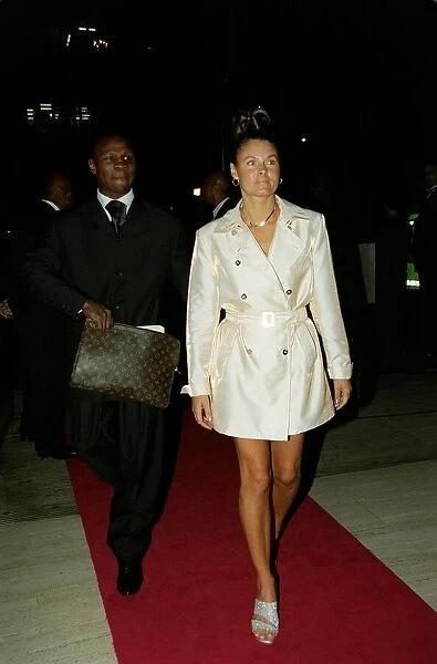 Chris Eubank Boxing October 98 Arriving for the MOBO Awards at the Royal Albert