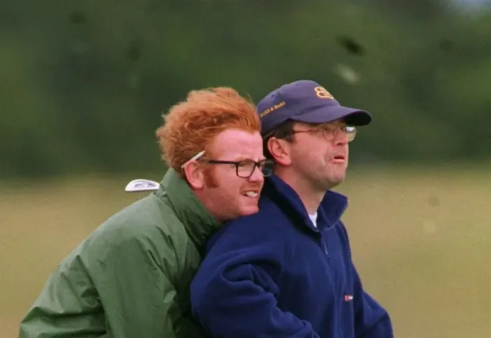 Framed Print : Chris Evans DJ playing golf Inverness Framed Print : Chris Evans DJ playing golf Inverness
