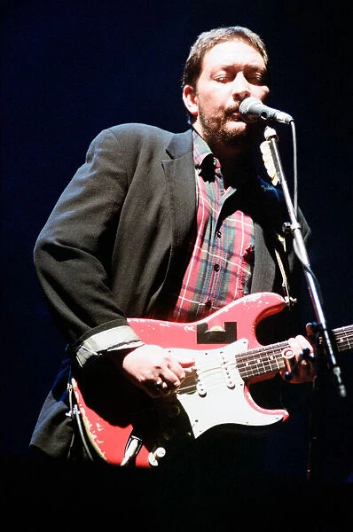 Chris Rea in concert at the Birmingham NEC. 9th December 1991