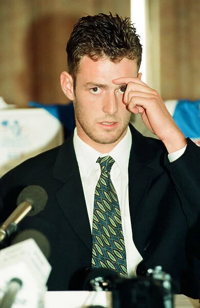 Chris Sutton signs for Blackburn Rovers, the deal worth £