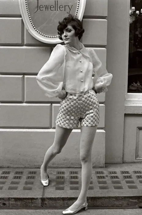 Framed Print : Christian Dior new fashion range called Diorling model at the London branch 6th