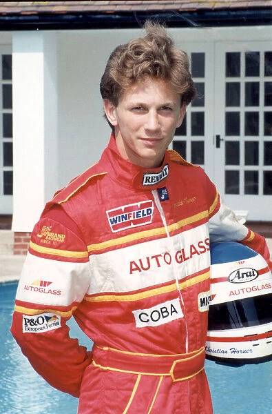 Christian Horner, Red Bull Racing team boss, seen here on 27th May 1992