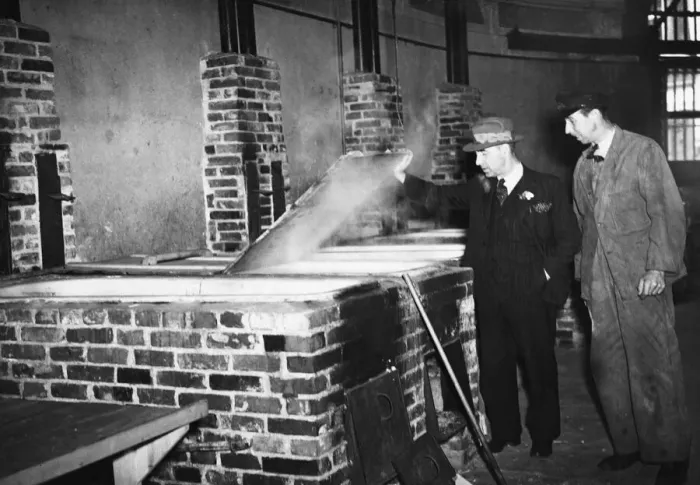 Framed Print : By Christmas 1944 the food situation was deteriorating in Guernsey and Mr Ernest Stead