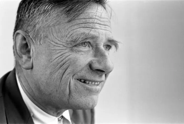Framed Print : Christopher Isherwood Author, May 1967 Framed Print : Christopher Isherwood Author, May 1967