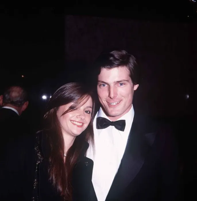 Framed Print : Christopher Reeves actor with Gaye Exton at premiere of film Superman Framed Print : Christopher Reeves actor with Gaye Exton at premiere of film Superman
