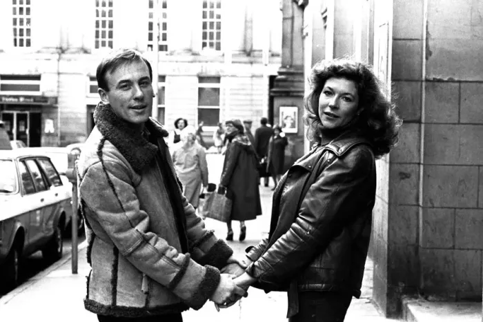 Framed Print : Christopher Timothy and Carol Drinkwater at the Theatre Royal Framed Print : Christopher Timothy and Carol Drinkwater at the Theatre Royal