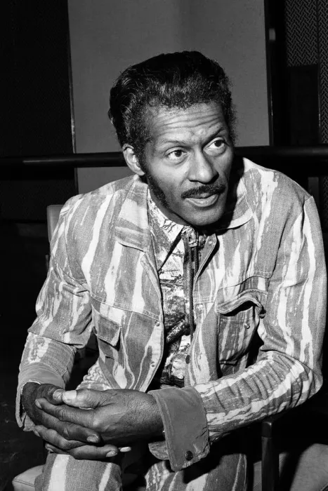 Framed Print : Chuck Berry, an American guitarist, singer and songwriter Framed Print : Chuck Berry, an American guitarist, singer and songwriter