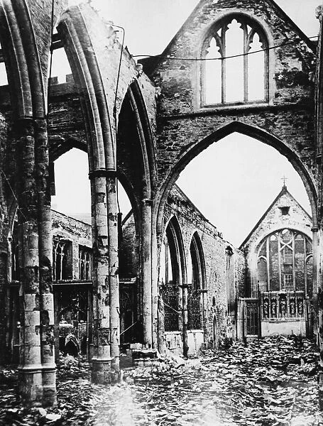 The church was bombed on 24  /  25 November 1940 in the Bristol Blitz