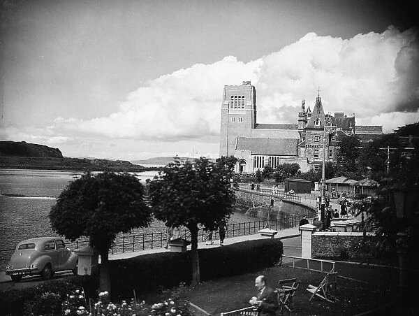 The Church in Oban on the north west coast of Scotland 1951