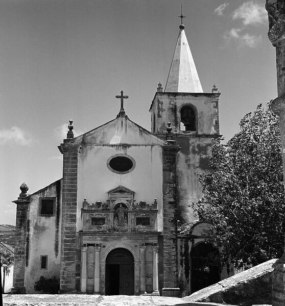 Church of Santa Maria in Obidos, Portugal. 9th June 1959