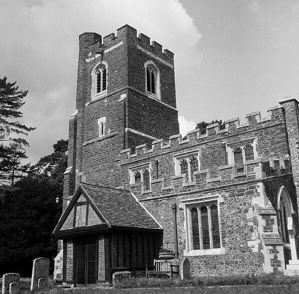 Church of St Peter & St Paul, Flitwick, Bedfordshire. 17th August 1962