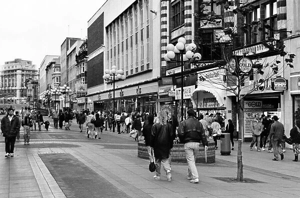 Church Street, one of Liverpools shopping areas. Church Street, Liverpool