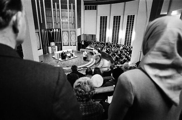 Church Unity Service, 24th January 1972. Conducted by The Bishop of Birmingham