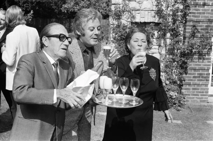 Framed Print : Cicely Courtneidge, actress, celebrates the 70th anniversary of her first stage Framed Print : Cicely Courtneidge, actress, celebrates the 70th anniversary of her first stage