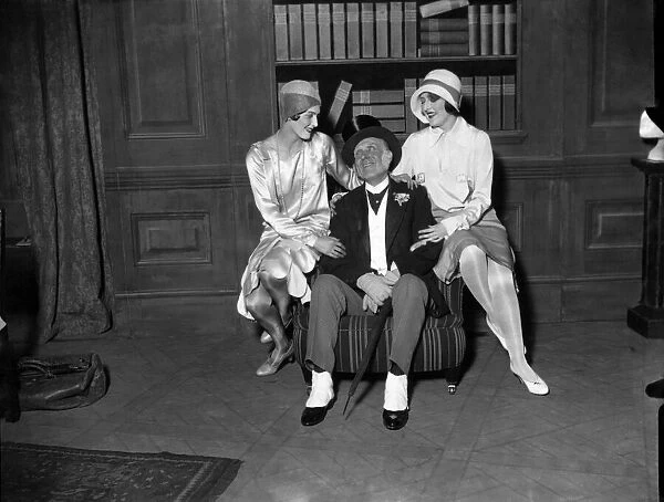 Cicely Paget Brown, James E page and Fausita Massden in the in the 1928 London stage
