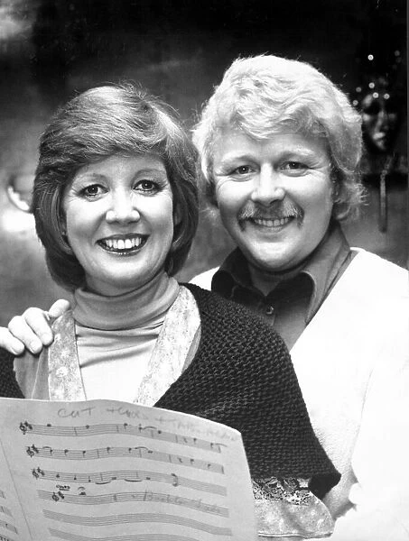 Cilla Black and her husband Bobby. She was appearing in a 'Birthday Show'