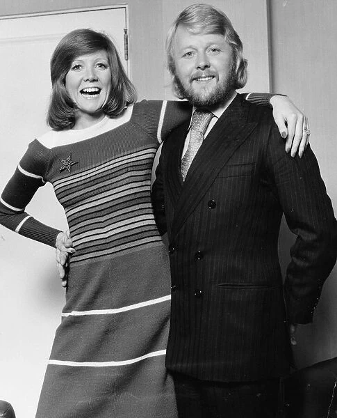 Cilla Black with husband Bobby Willis February 1972