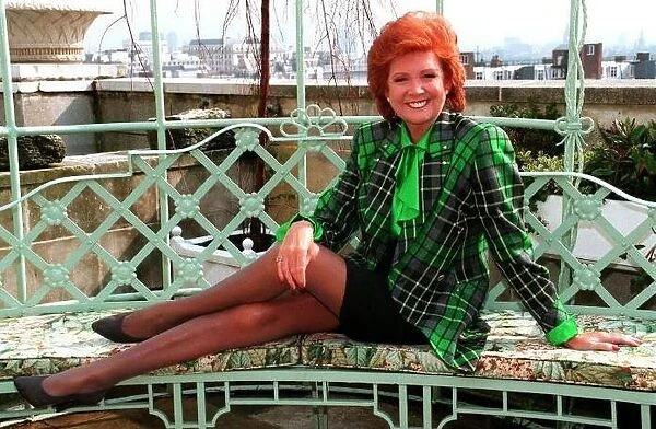 Cilla Black after signing new Blind Date contract