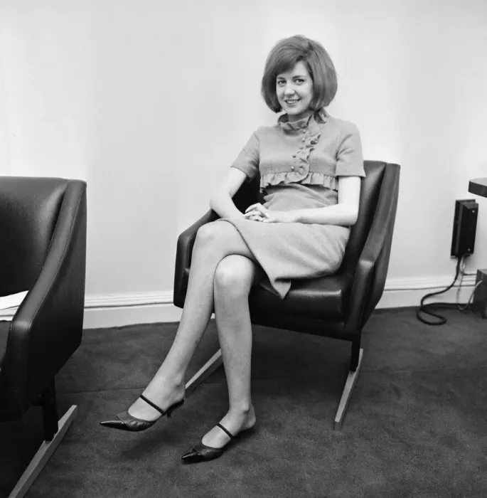 Framed Print : Cilla Black, singer and television personality pictured in this posed feature for Framed Print : Cilla Black, singer and television personality pictured in this posed feature for