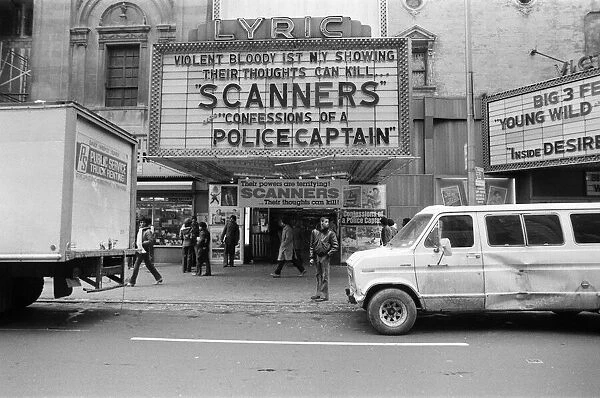 Cinemas in New York. 13th February 1981